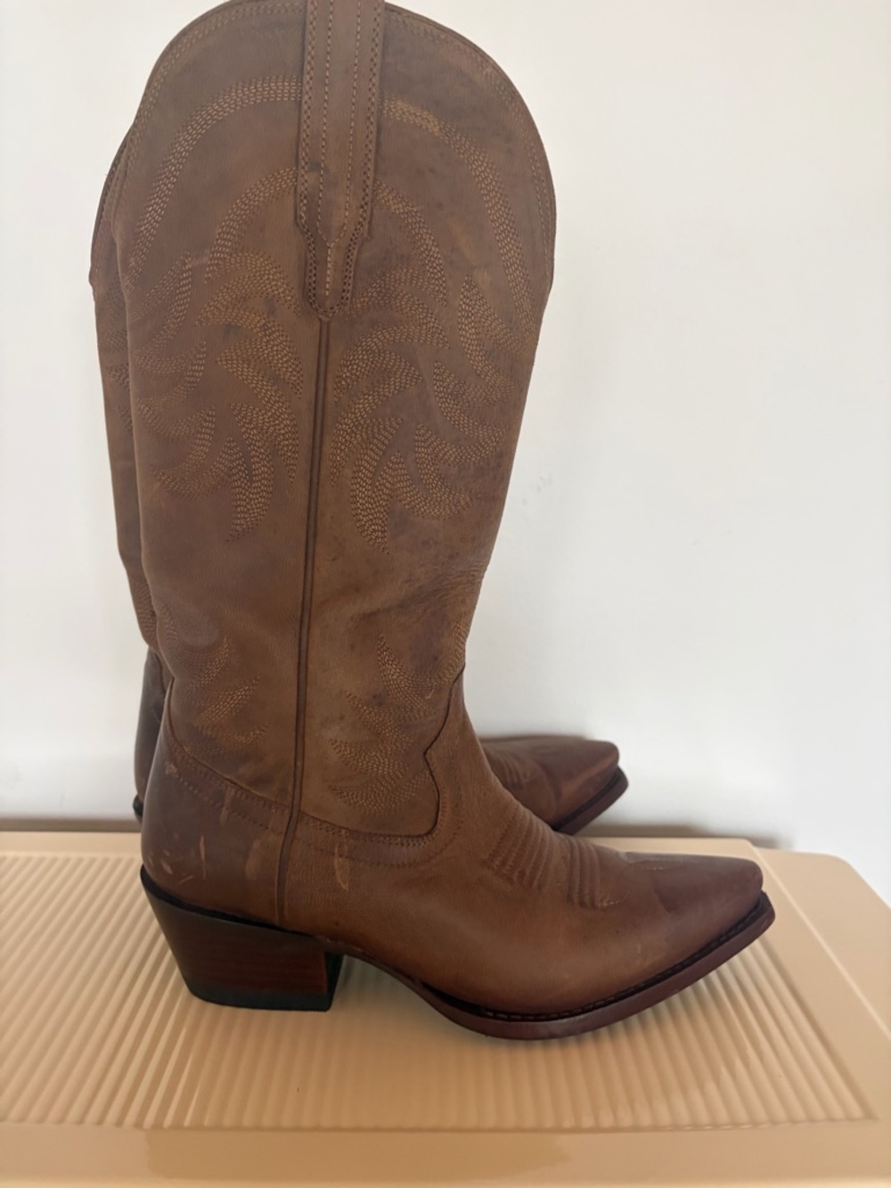 Tecovas The Annie Western Boot in Cafe - Picture 13 of 16